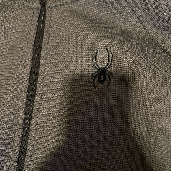 Spyder Zip Up Sweater XL - Picture 3 of 9